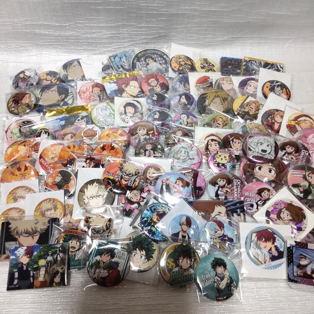 僕のヒーローアカデミア まとめ売り 400点以上 ヒロアカ 缶バッジ他 福袋