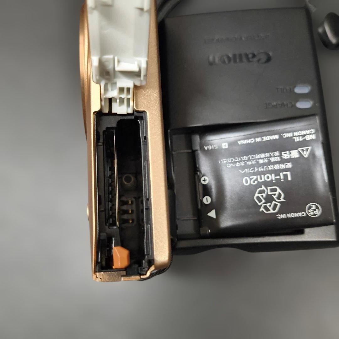 D*l様 美品 Canon IXY 430F ゴールド 稼動品 コンパクトデジタ