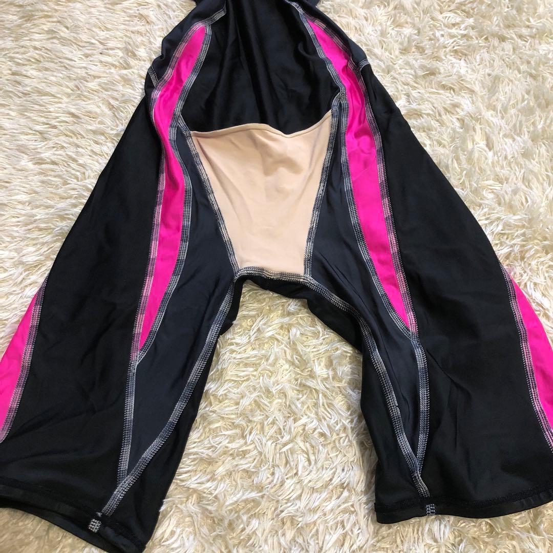 Mizuno アクセルスーツ 競泳水着 黒 ピンク size L