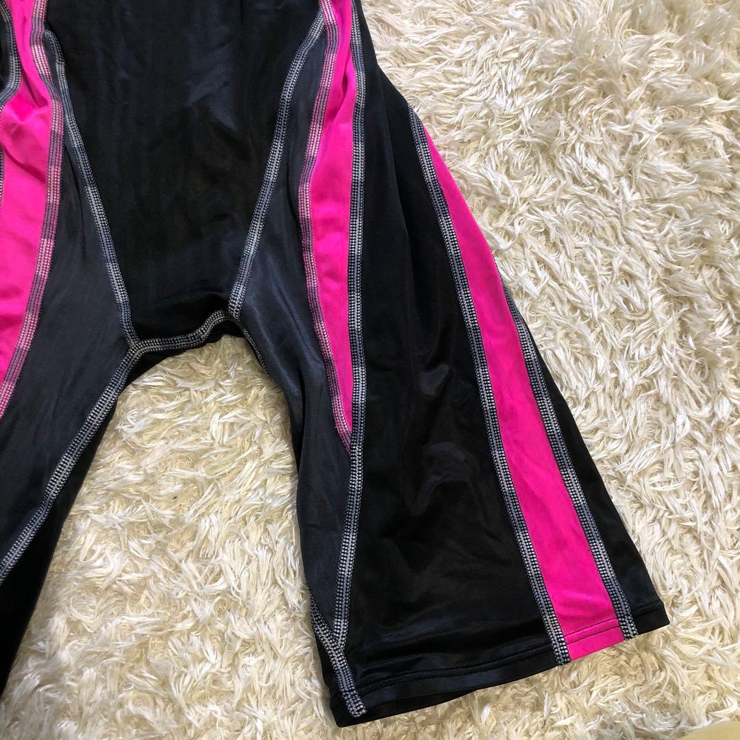 Mizuno アクセルスーツ 競泳水着 黒 ピンク size L