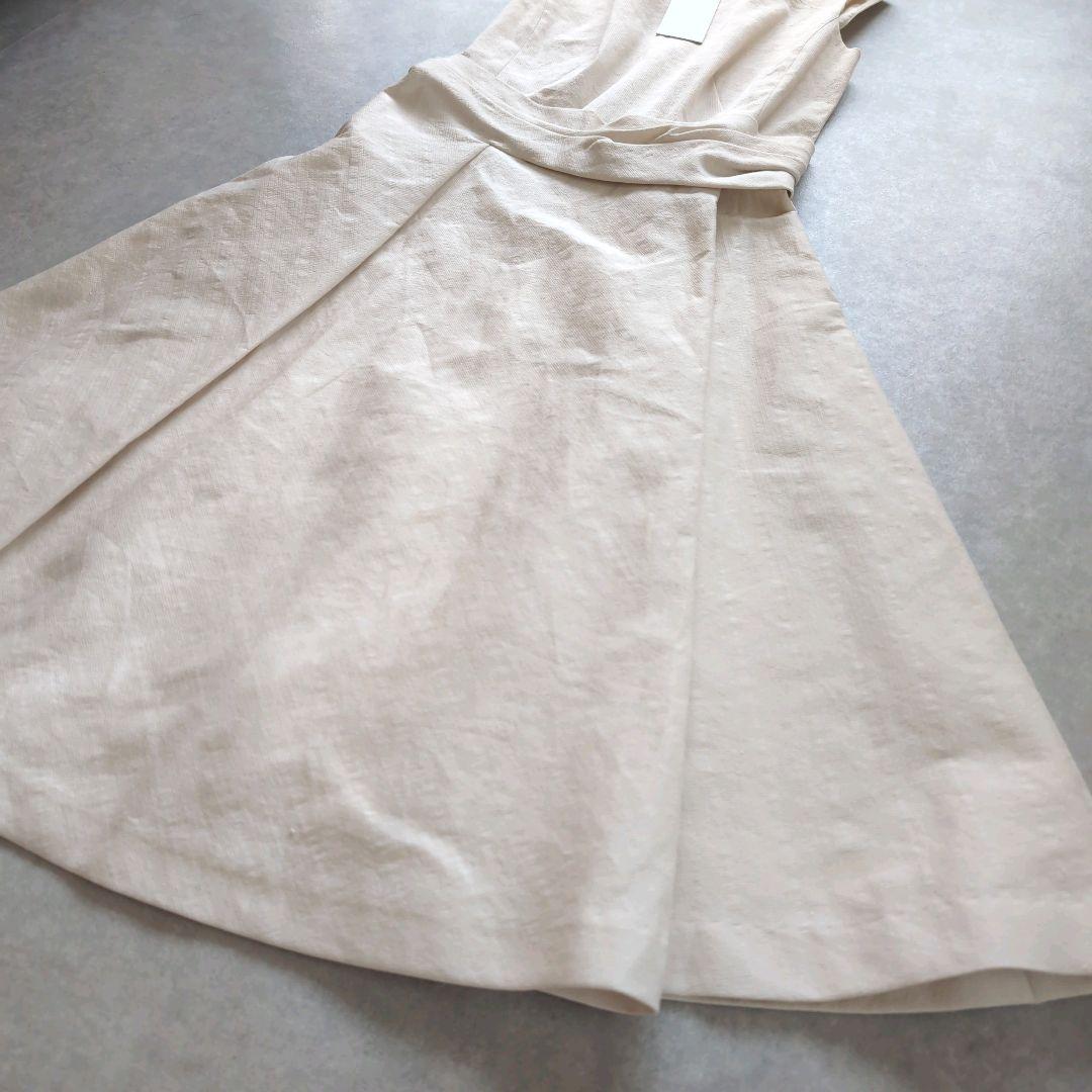 未使用タグ付き✨ エポカ フィジックスラミー タックベルト風ドレス 38