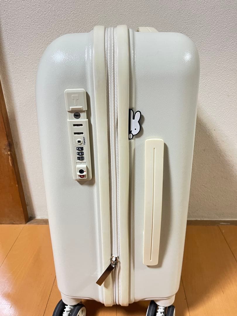 ミッフィースーツケース ホワイト