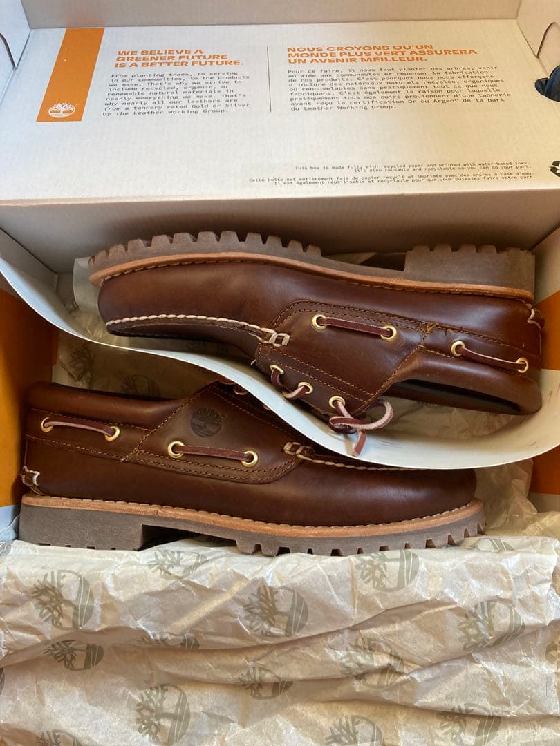 靴 Timberland 3Eye Brown US8.5W(26.5cm)