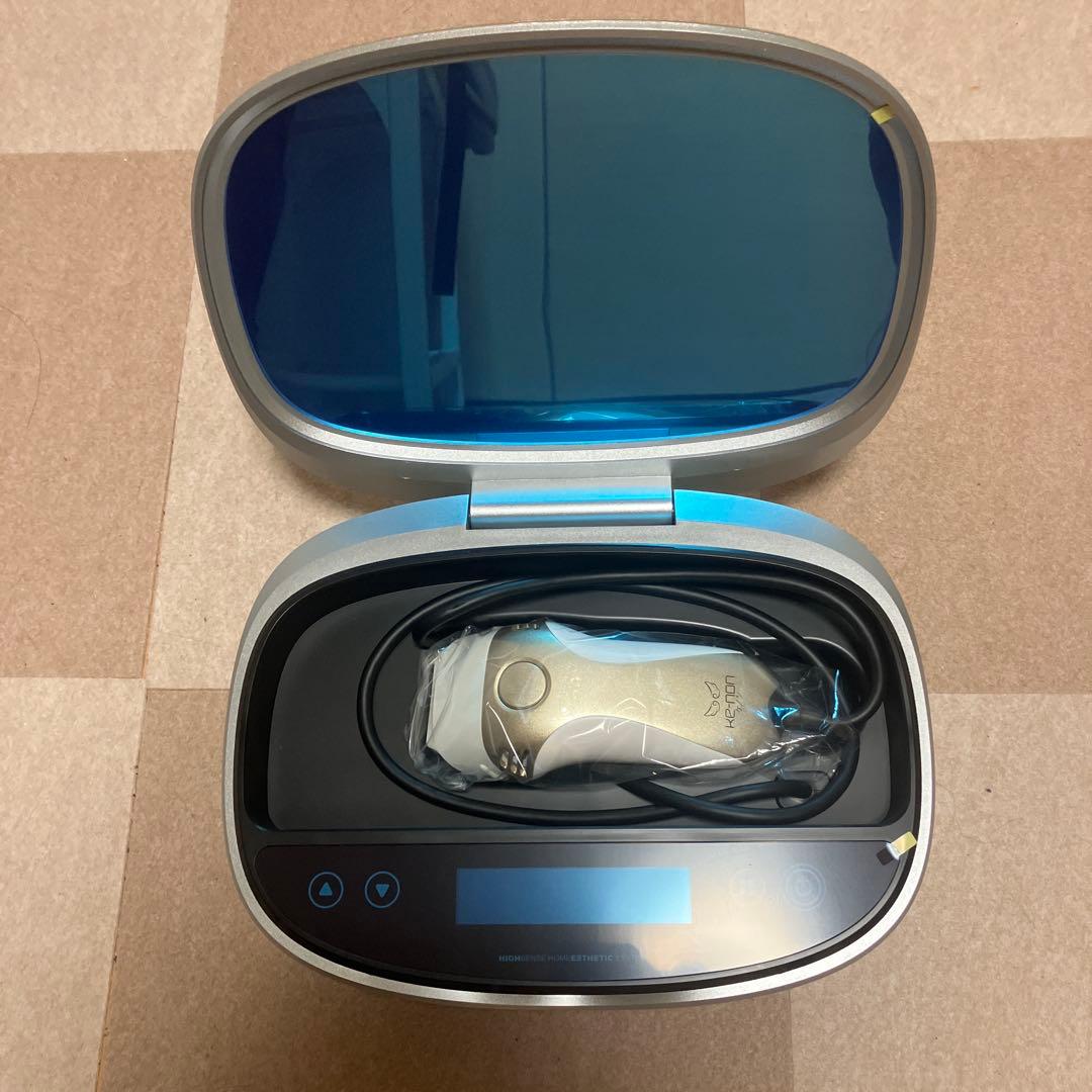 ケノン脱毛器ブラック2023年製、Ver.8.6