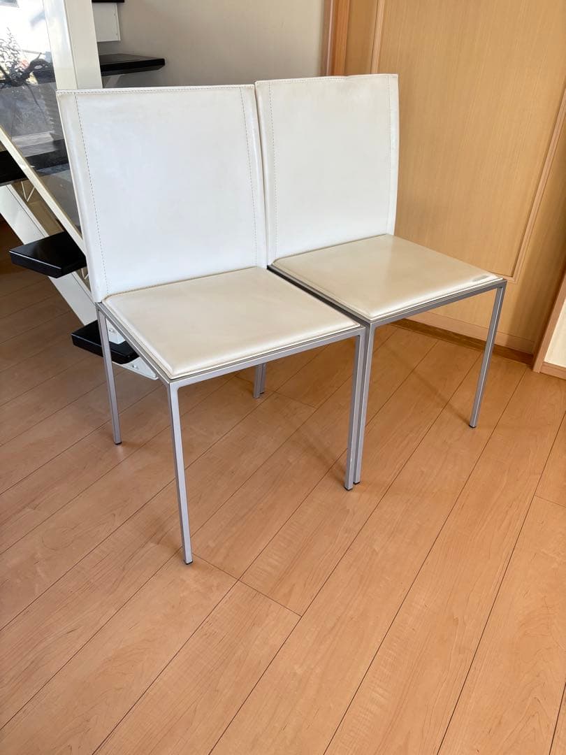 カリガリス Calligaris ダイニングチェア セット 革 イタリア