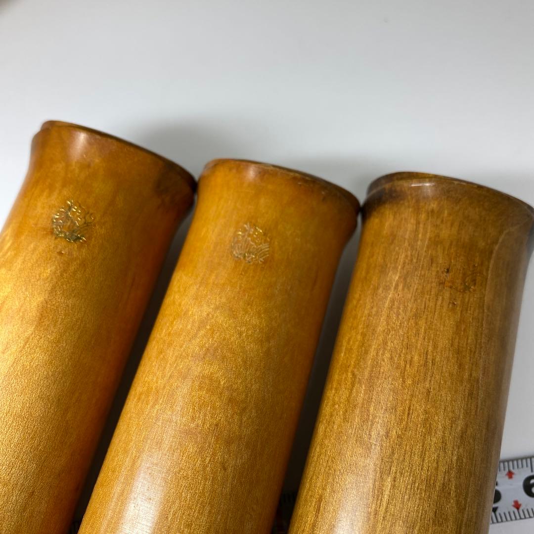 銀三線　尺八等　5本　共箱　トヒサル　東な7-0319①