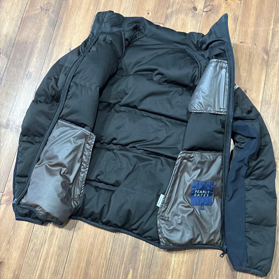 レディース　PEARLY GATES ブラック　ダウンジャケット　サイズ1