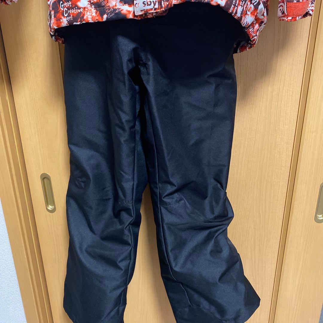 男の子 スキーウェア上下セット 冬物 160/使用頻度少