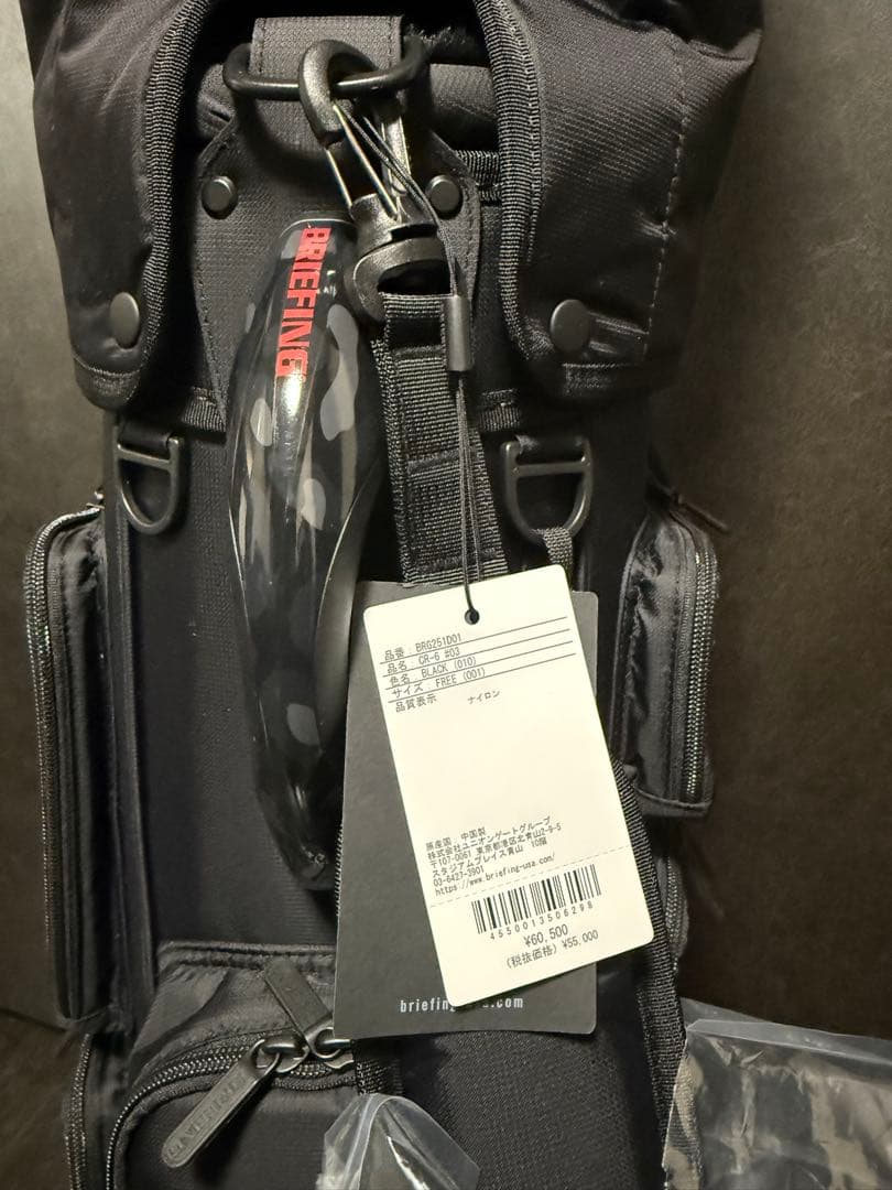 新品 BRIEFING キャディバッグ