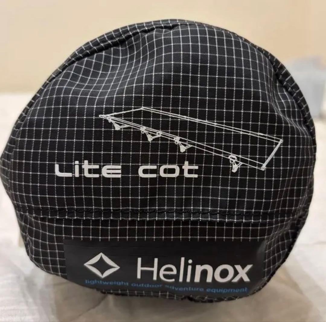 新品未使用 ヘリノックス ライトコット ブラック