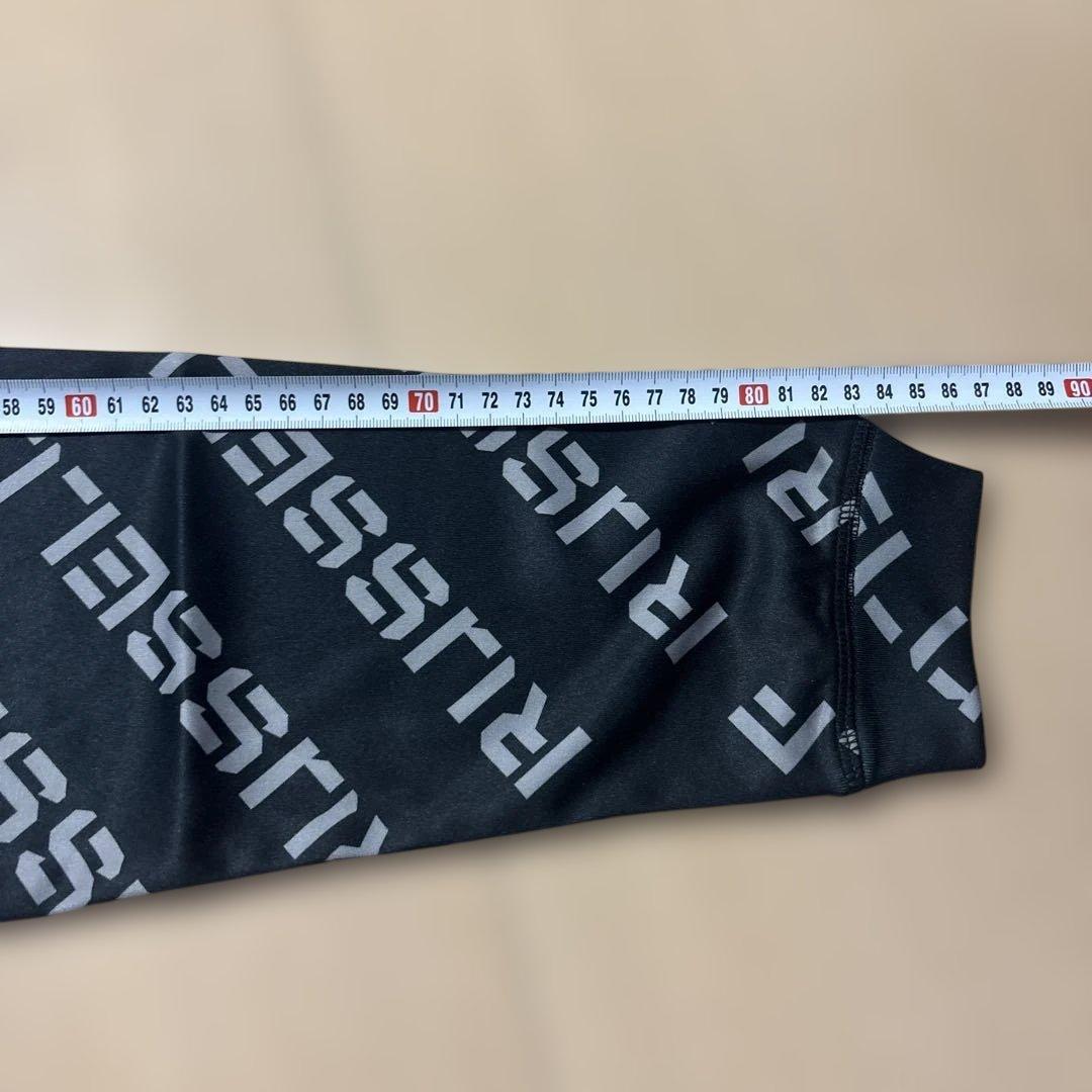 ★新品★ RUSSELUNO GOLF ブラック ハーフジップシャツ