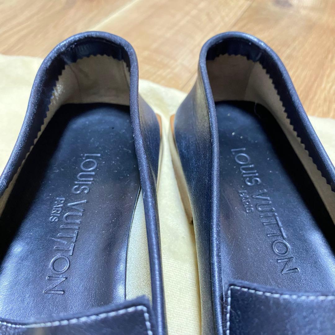 LOUIS VUITTON スクエアローファー　23cm