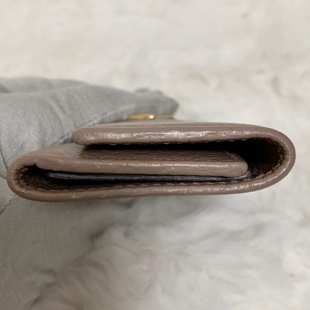 【美品】GUCCI グッチ　キーケース　6連　マーモント　GG ブラウン　箱付き