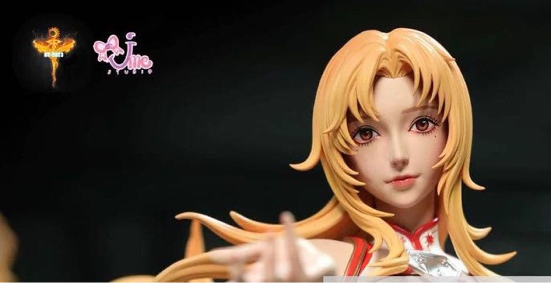 ソードアートオンライン アスナ 1/4  ガレージキット ガレキ スタチュー ②