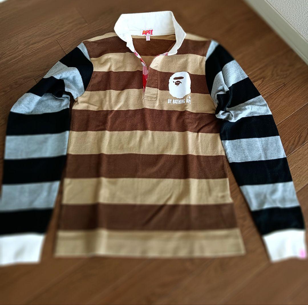 APEE by A BATHING APE ラガーシャツ size：Ｓ