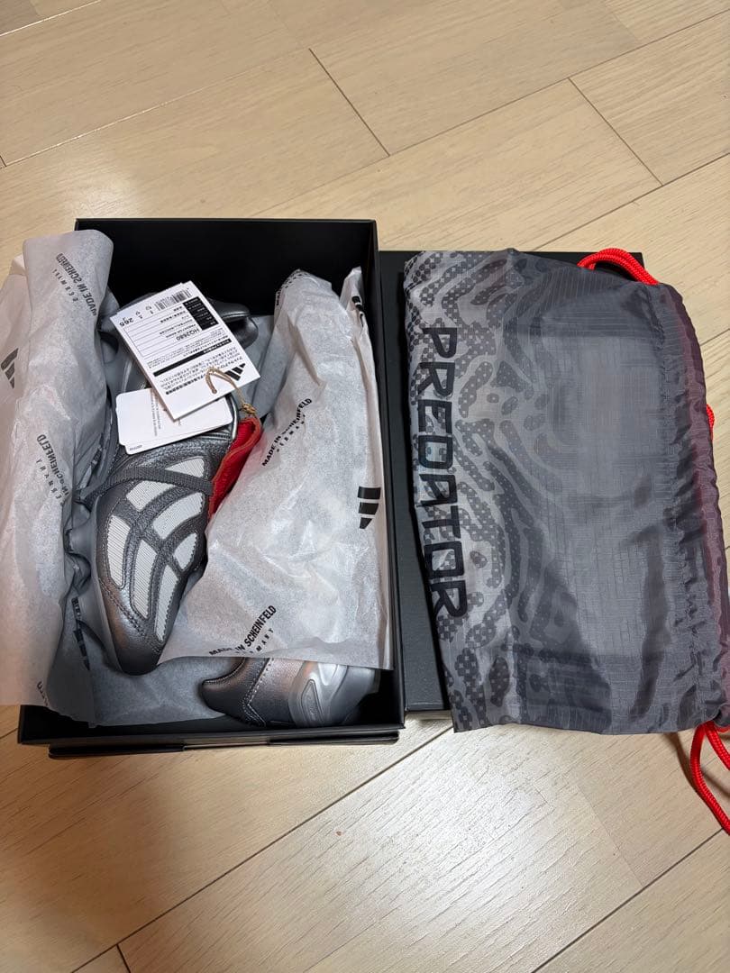 26.5cm adidas PREDATOR MANIA ガンメタ