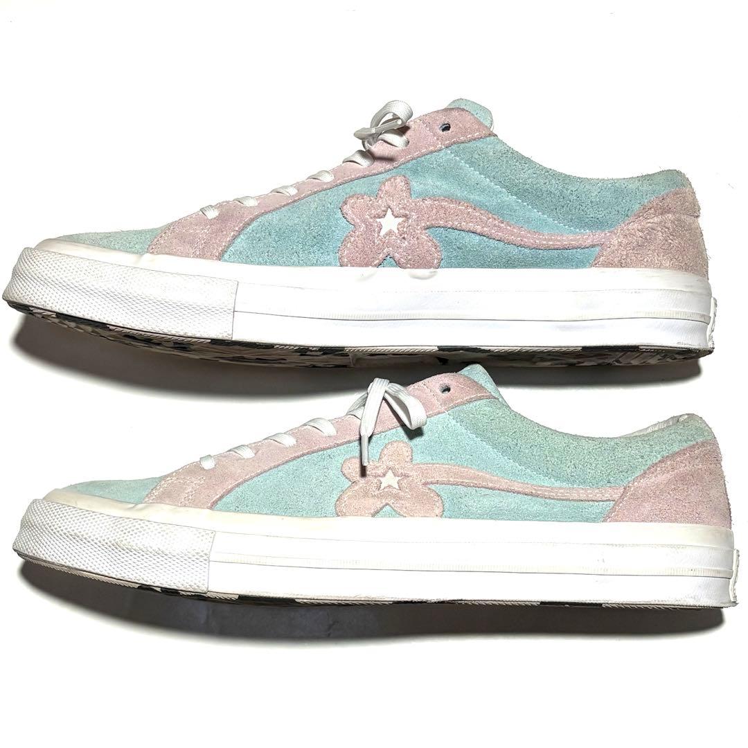 コンバース ゴルフ・ラ・フルール ワンスターOX スエードシューズ 30.5