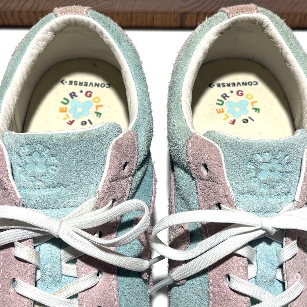 コンバース ゴルフ・ラ・フルール ワンスターOX スエードシューズ 30.5