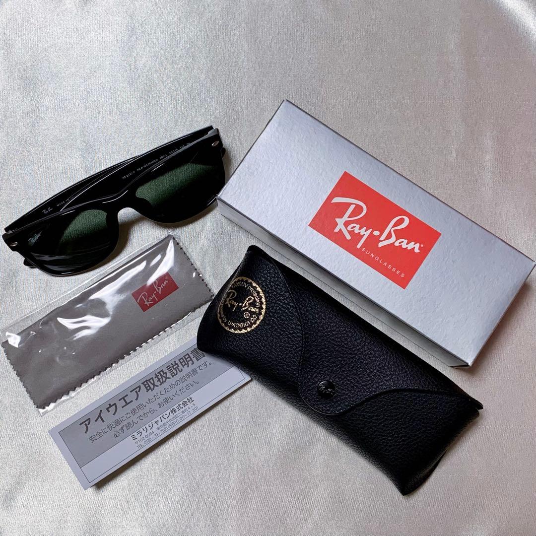 美品*Ray-Ban レイバン ニューウェイファーラー RB2132F 901L