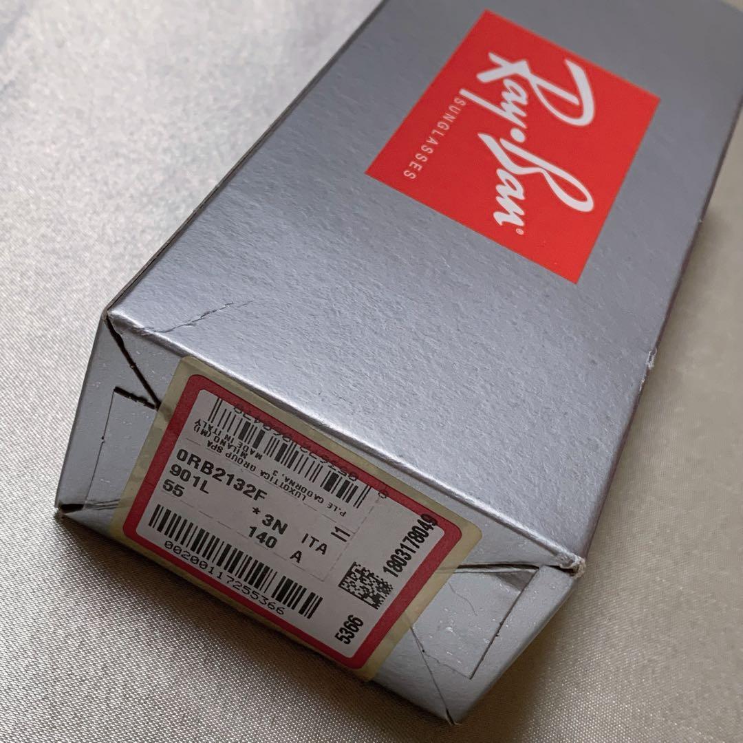 美品*Ray-Ban レイバン ニューウェイファーラー RB2132F 901L