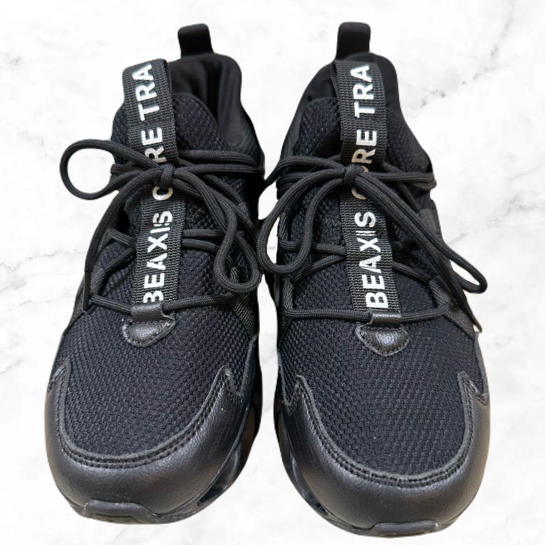 BEAXIS バランスコアスニーカー2.5 M 24 〜 24.5cm 黒 美品