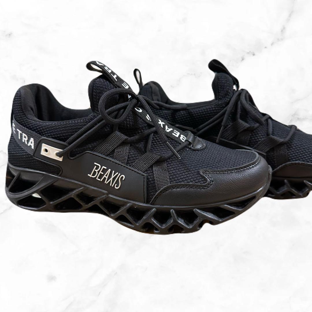 BEAXIS バランスコアスニーカー2.5 M 24 〜 24.5cm 黒 美品