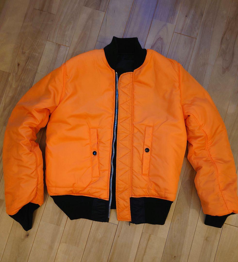 ALPHA(アルファ) MA-1 フライトジャケット ブラック　S