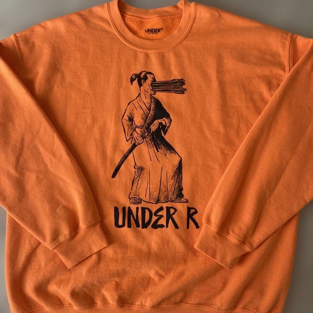 underR rhc ロンハーマン スウェット オレンジ XL - メルカリ