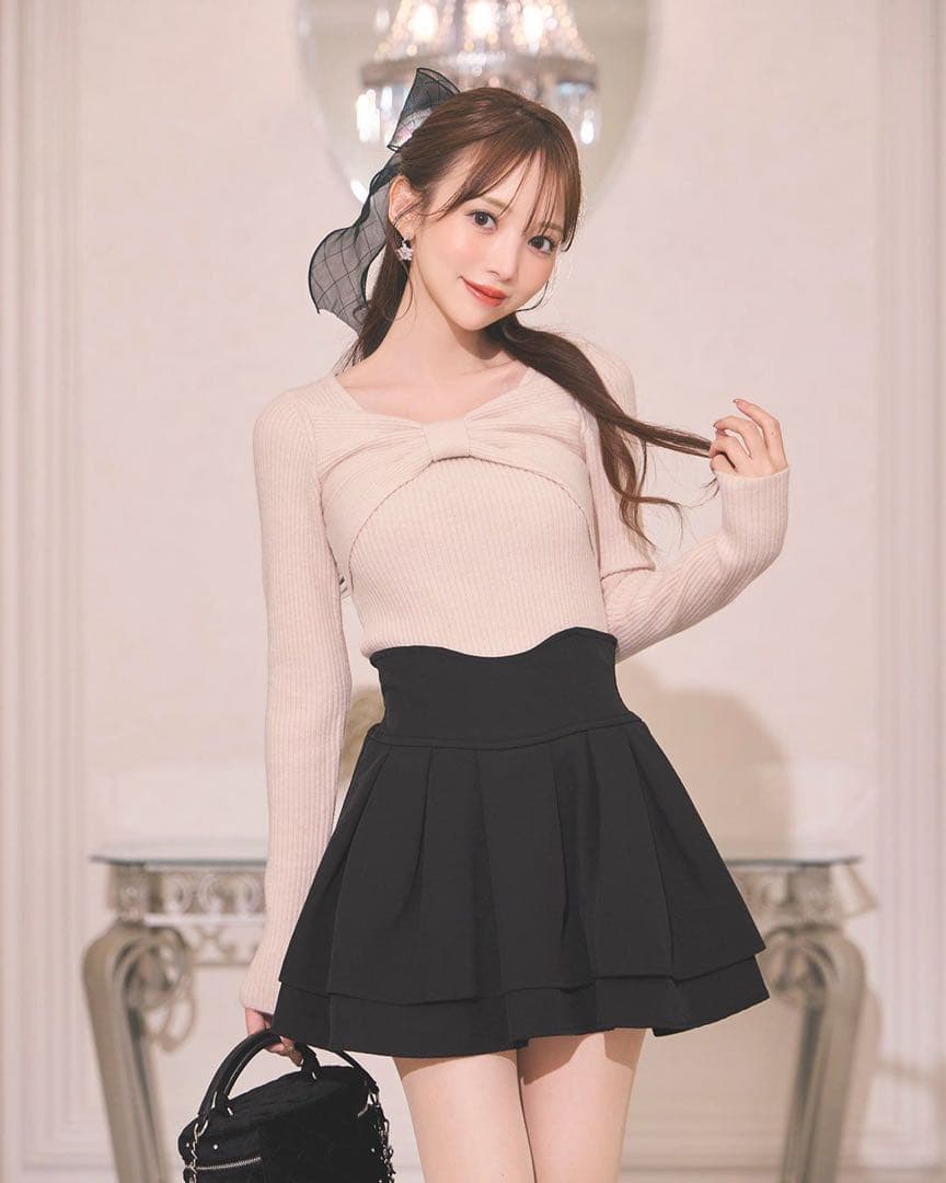 Sサイズ 美脚になれるスカート♡（インナーパンツ付） ミシェル