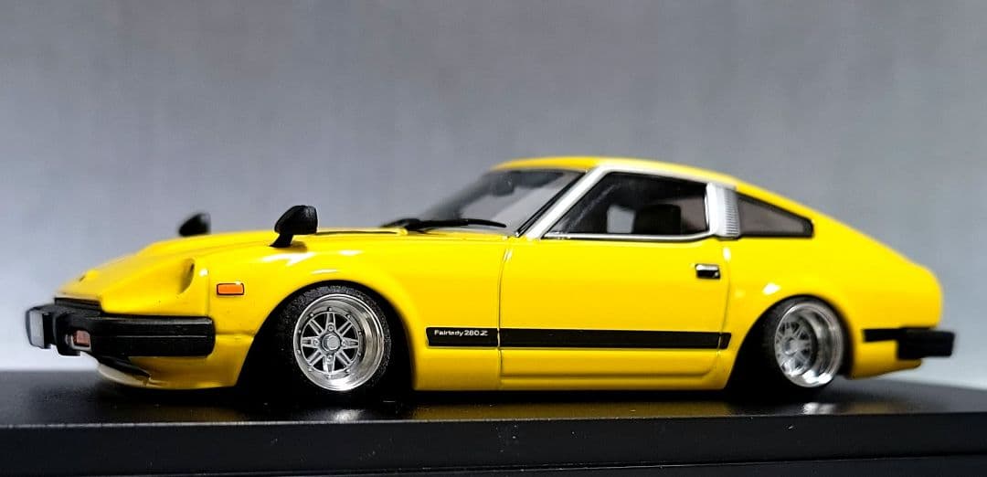 1/43 フェアレディZ改 130Z SSRマークⅢ アルミ製 深リム 1/43