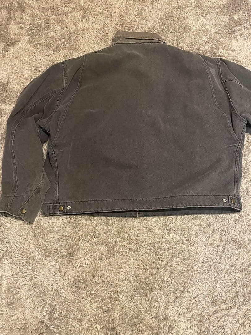 Carhartt グレー デトロイトジャケット　 USA製　90s