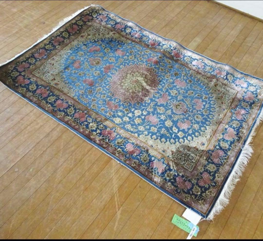 ペルシャ絨毯　シルク100%