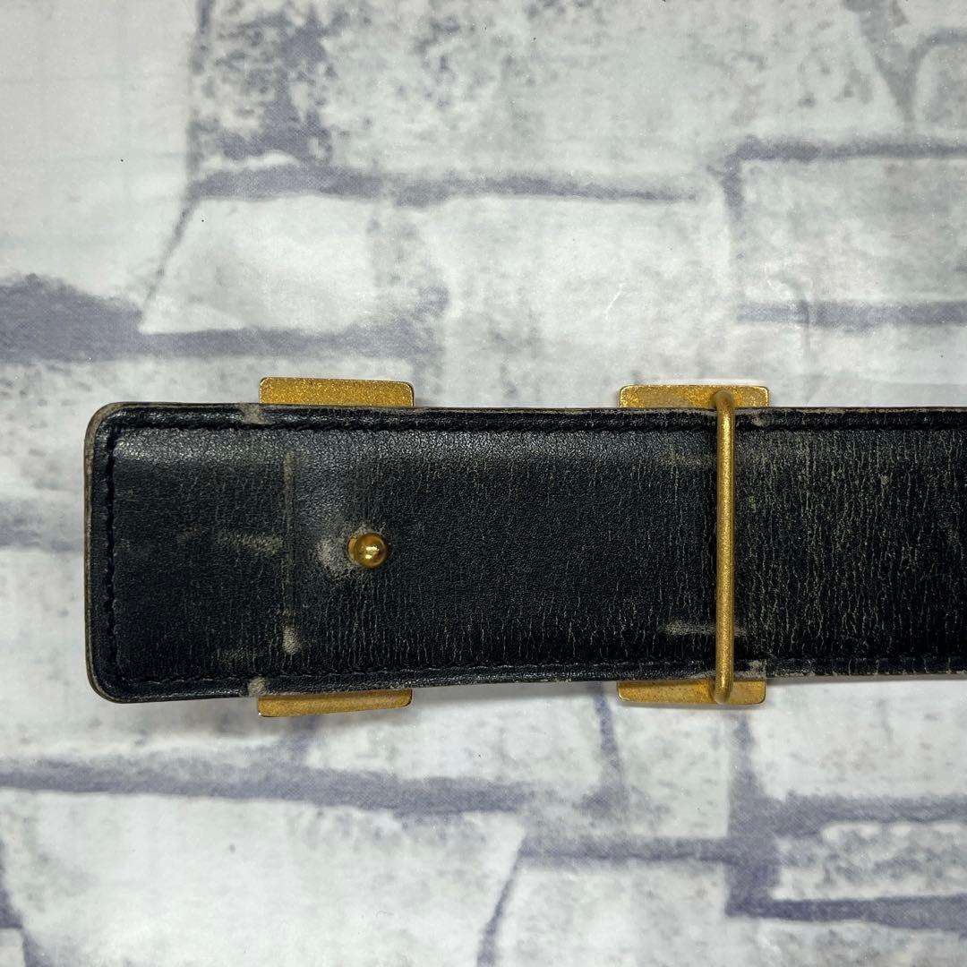 【箱 袋あり】HERMES　H型バックル ベルト コンスタンス　リバーシブル