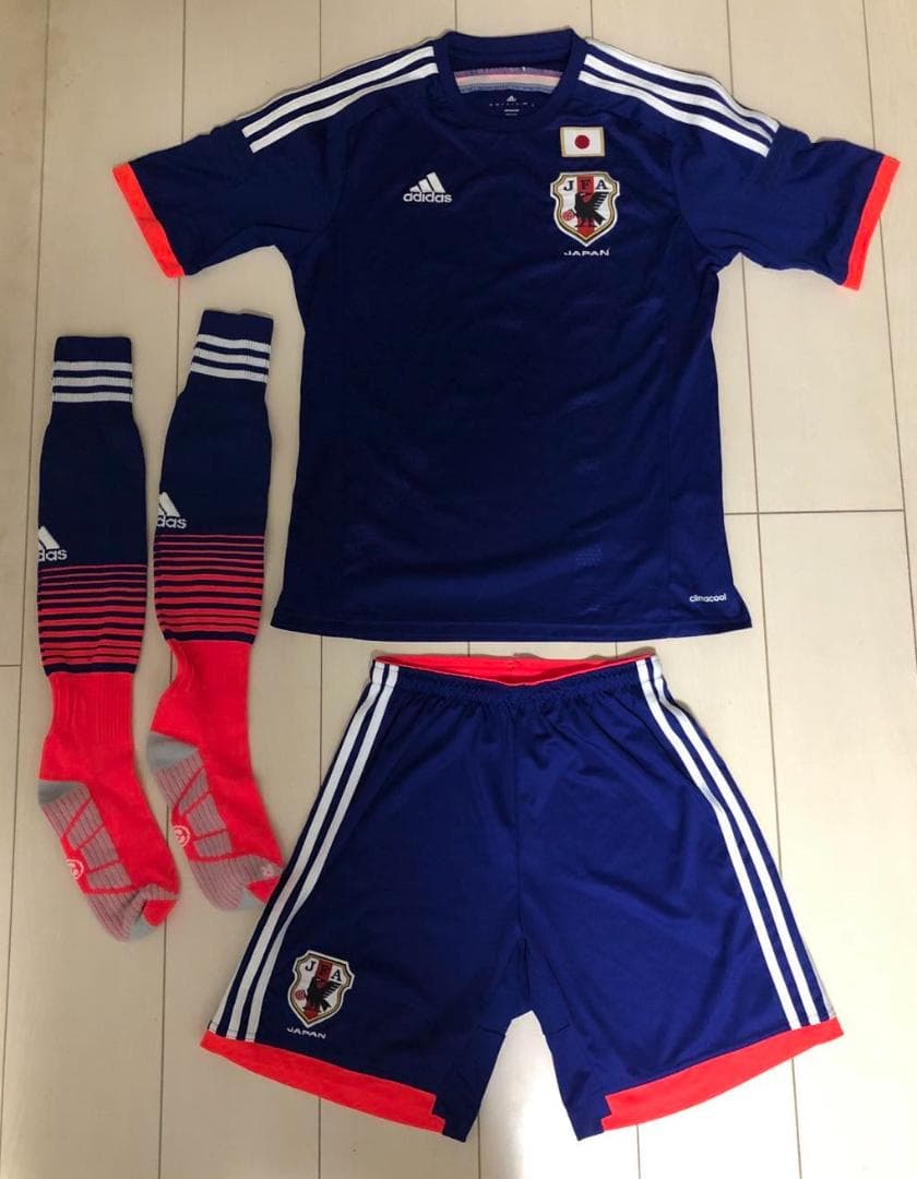 サッカー日本代表 2014年 adidas ユニフォーム 上下ソックスセット