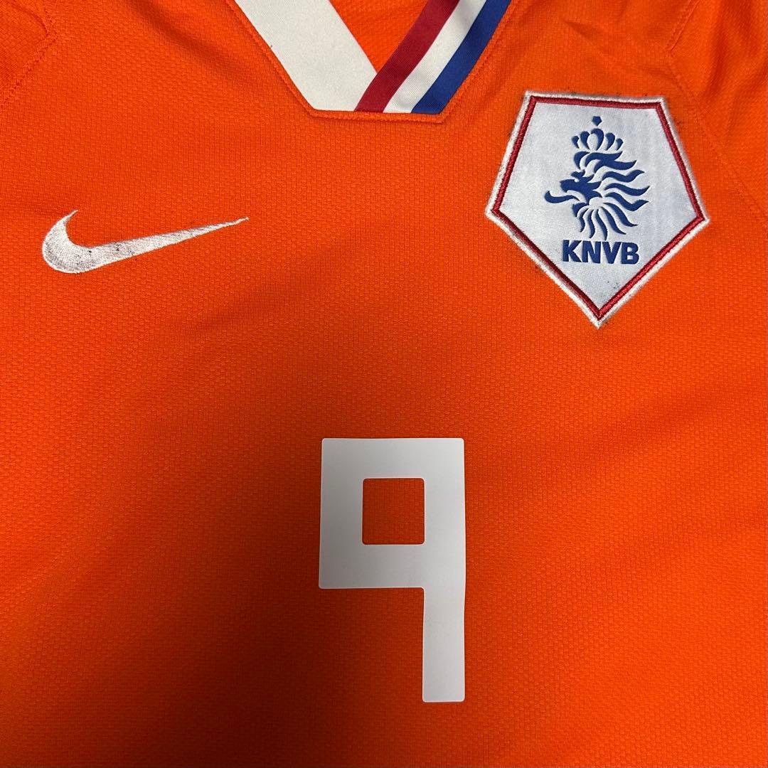 【Used】サッカーユニフォーム Nike オランダ代表 08/09 Sオレンジ