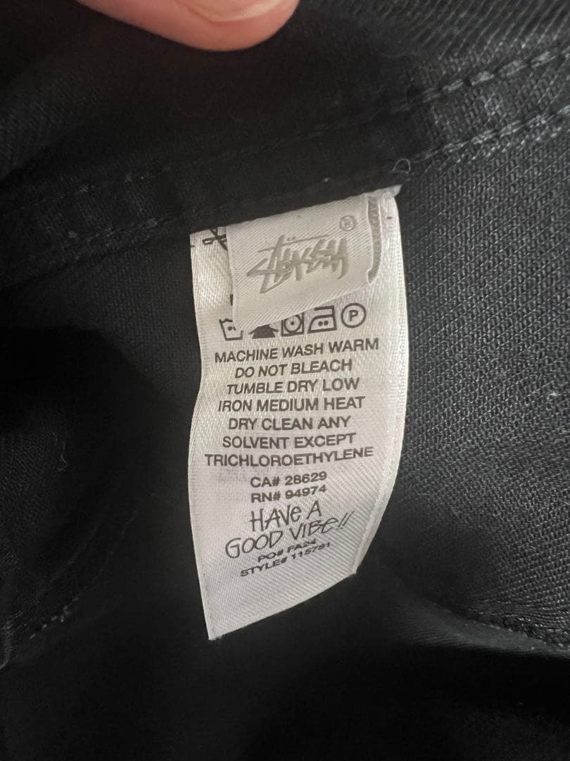 ジャケット・アウター stussy TRUCKER JACKET DENIM m black