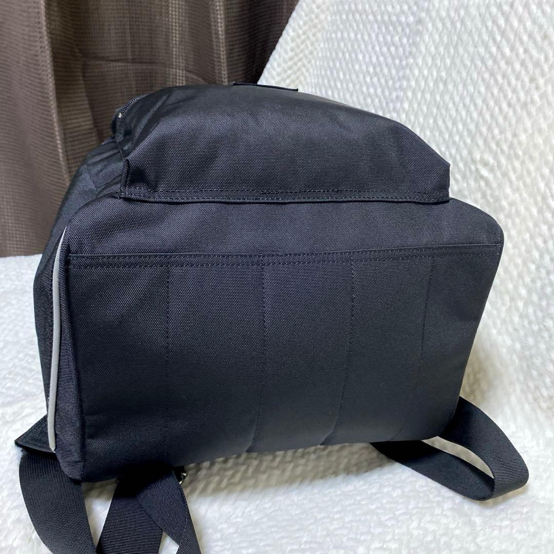 【美品】マリメッコ buddy バディ リュック 黒 大容量 バックパック A4