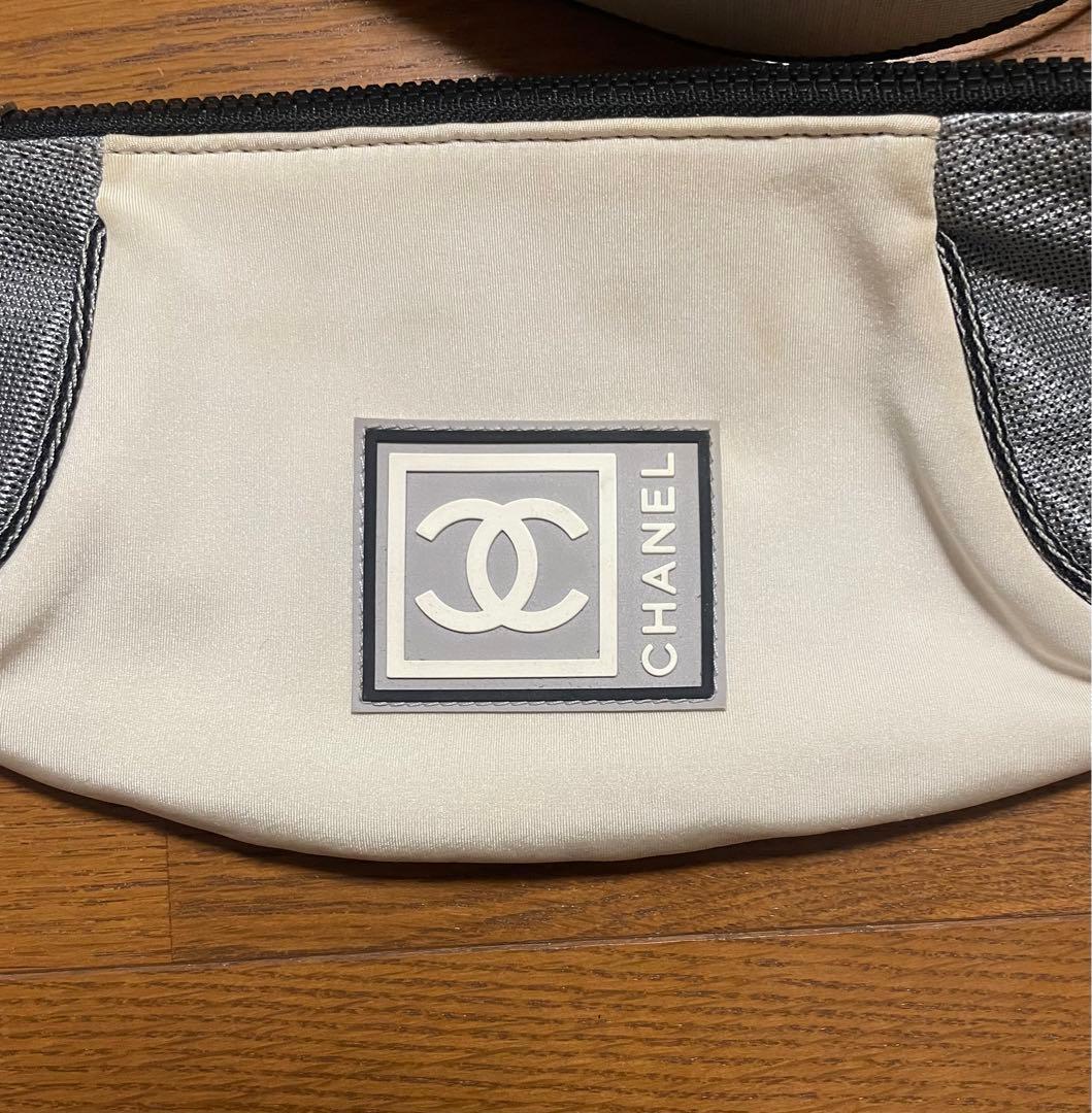 s*3様 CHANEL シャネル スポーツライン ココマーク ウエストポーチ ボ