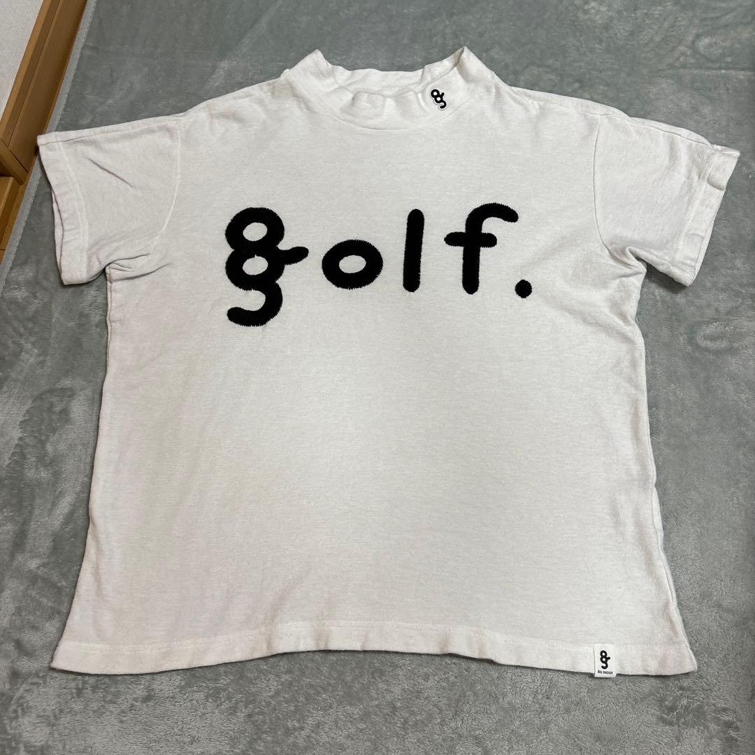 希少！オーガニックパイル8gshoot MOCKNECK SHIRT白