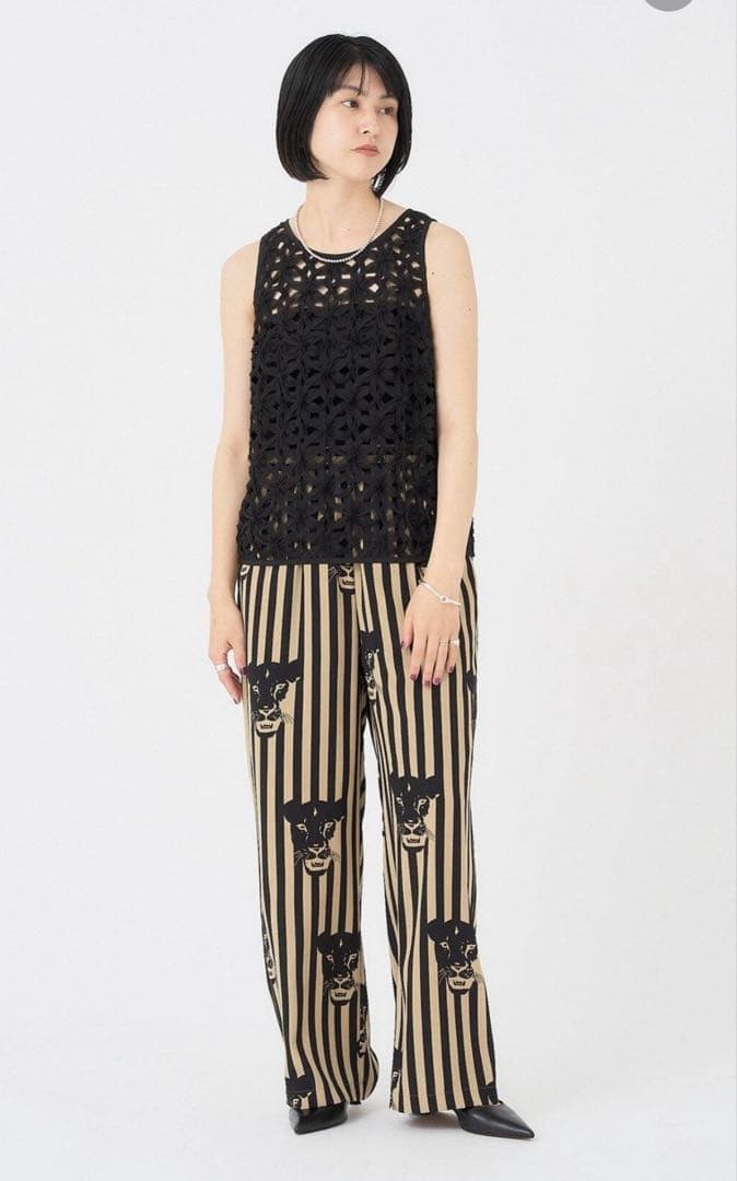 HARDY NOIR LONESS PRINT パンツ　スピックアンドスパン