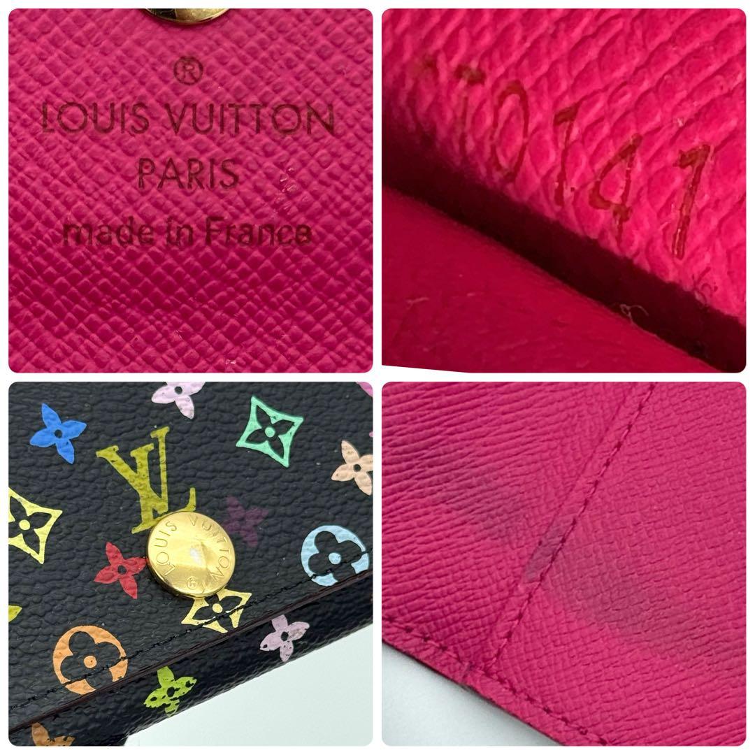 ✨良品✨ヴィトン ミュルティクレ4 モノグラム マルチカラー キーケース 4連