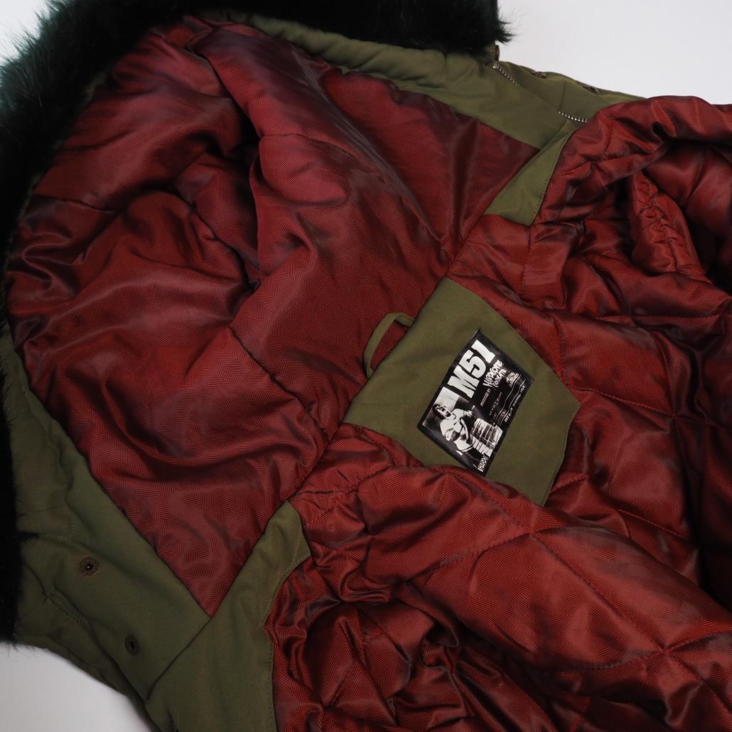 美品 HARDCORE CHOCOLATE M-51 HARDCCモッズコート