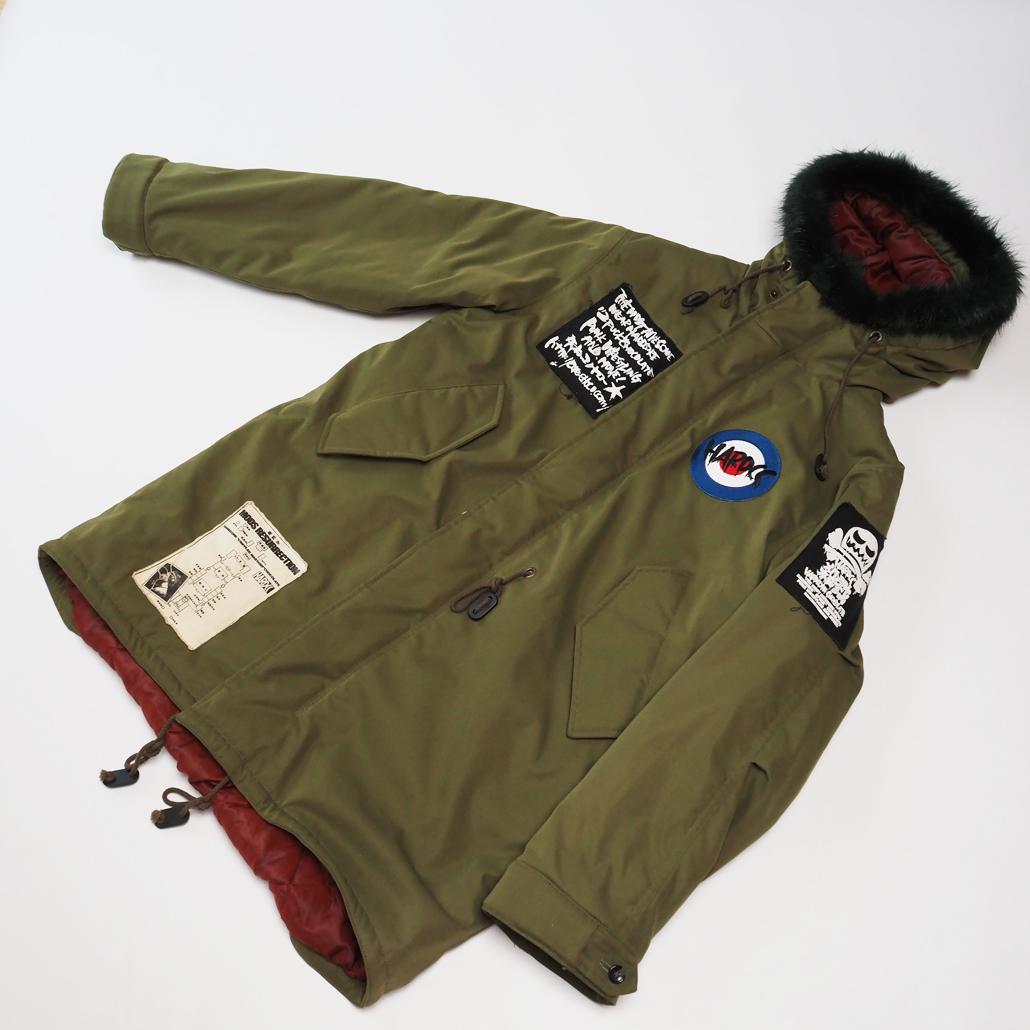 美品 HARDCORE CHOCOLATE M-51 HARDCCモッズコート