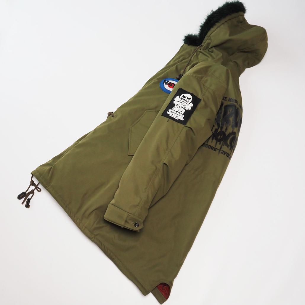 美品 HARDCORE CHOCOLATE M-51 HARDCCモッズコート