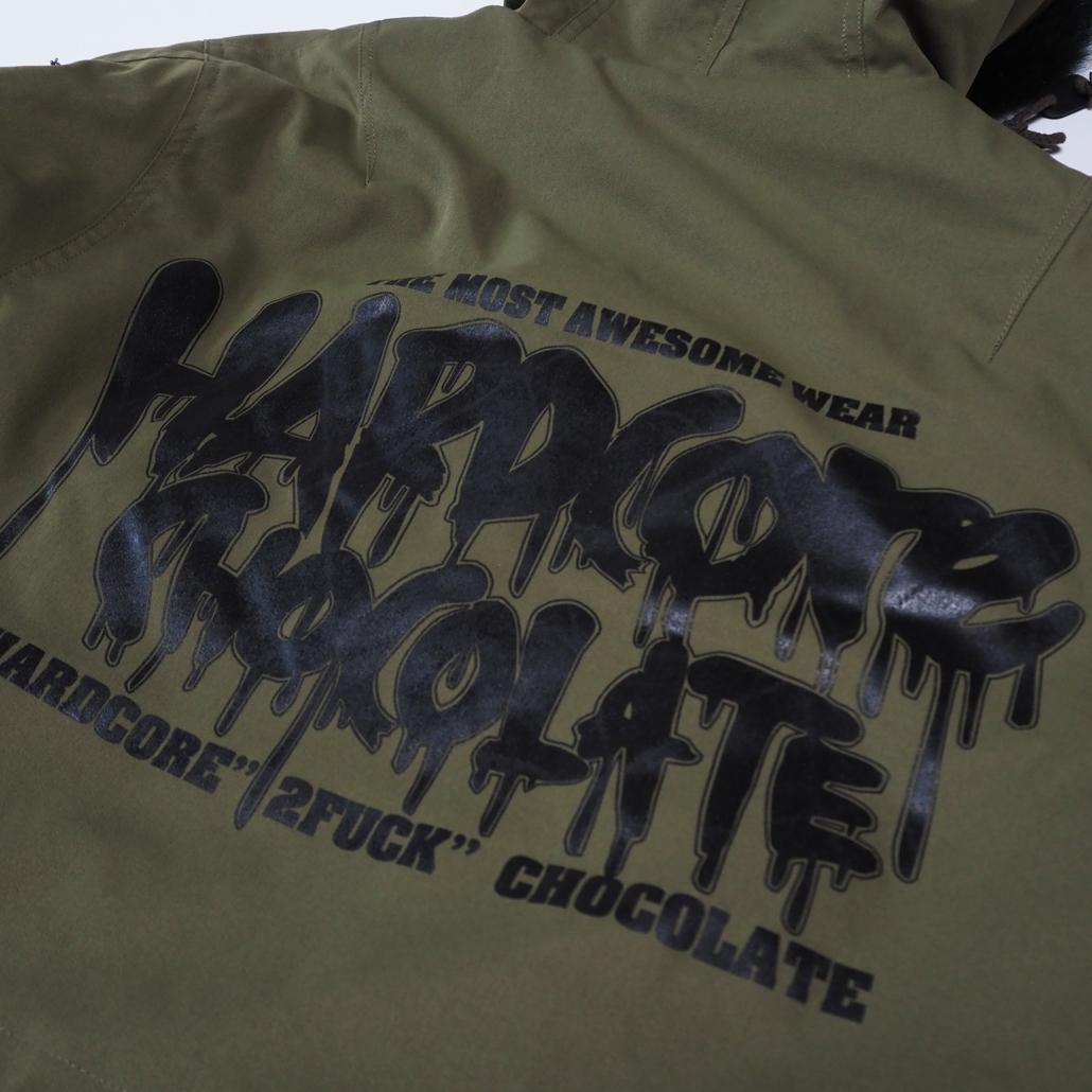 美品 HARDCORE CHOCOLATE M-51 HARDCCモッズコート