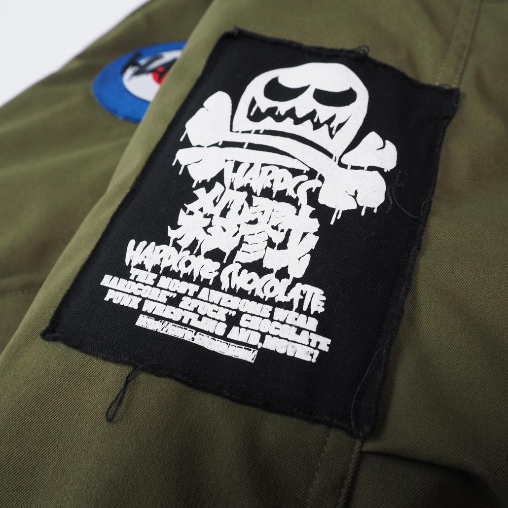 美品 HARDCORE CHOCOLATE M-51 HARDCCモッズコート