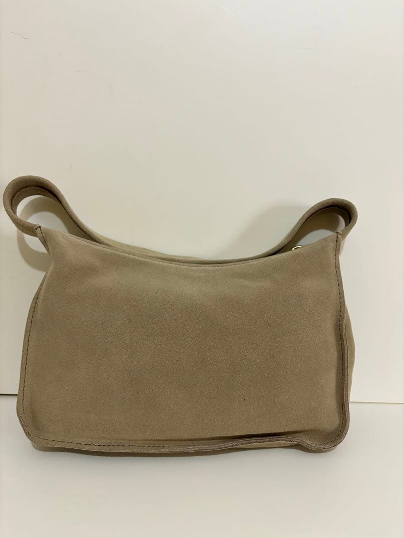ch!iii bag スエードワンショルダーバッグ 美品　ベージュ　牛革