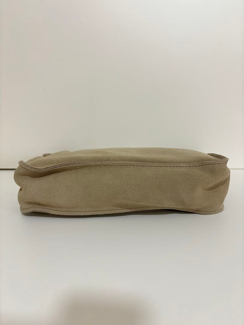 ch!iii bag スエードワンショルダーバッグ 美品　ベージュ　牛革