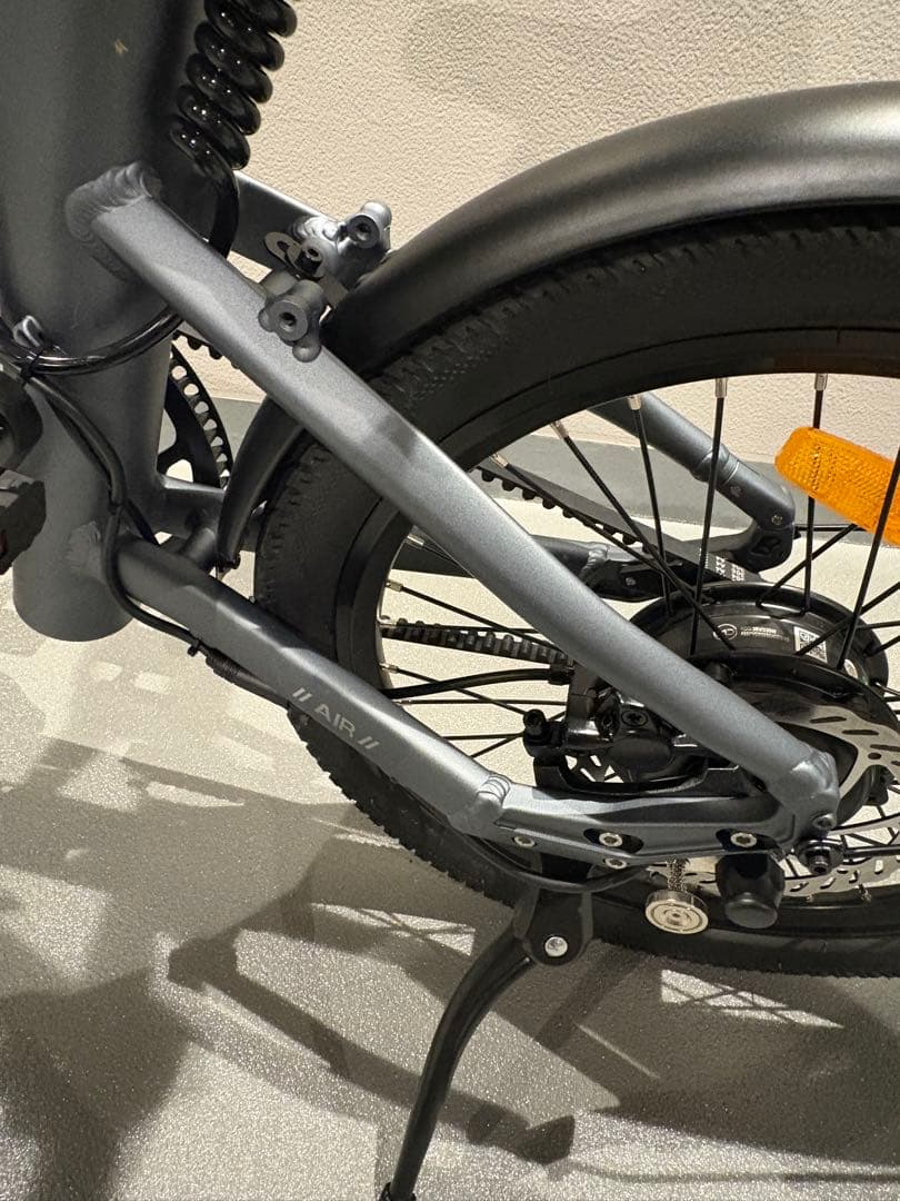 ADO AIR 20 電動アシスト折りたたみ自転車　グレー