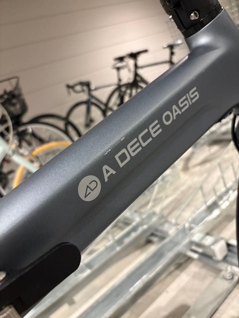 ADO AIR 20 電動アシスト折りたたみ自転車　グレー